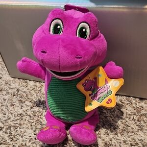 Barney World Small Barney Plush
